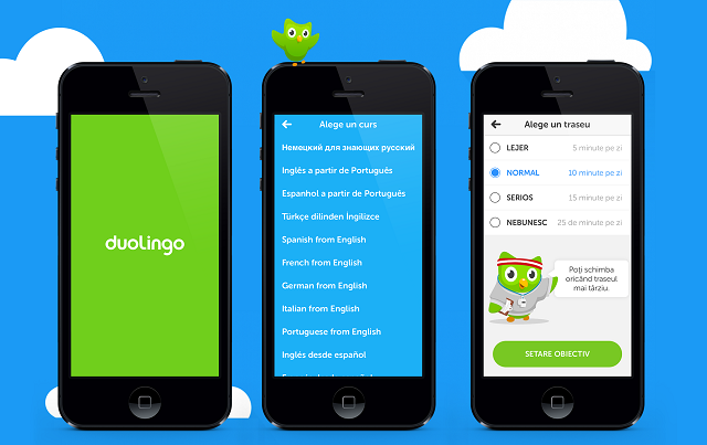 Language app Duolingo